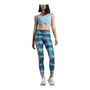 Nike Women's Dri-Fit One Luxe Mid-Rise Printed Training Leggings